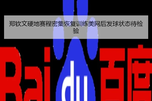 郑钦文硬地赛程密集恢复训练美网后发球状态待检验
